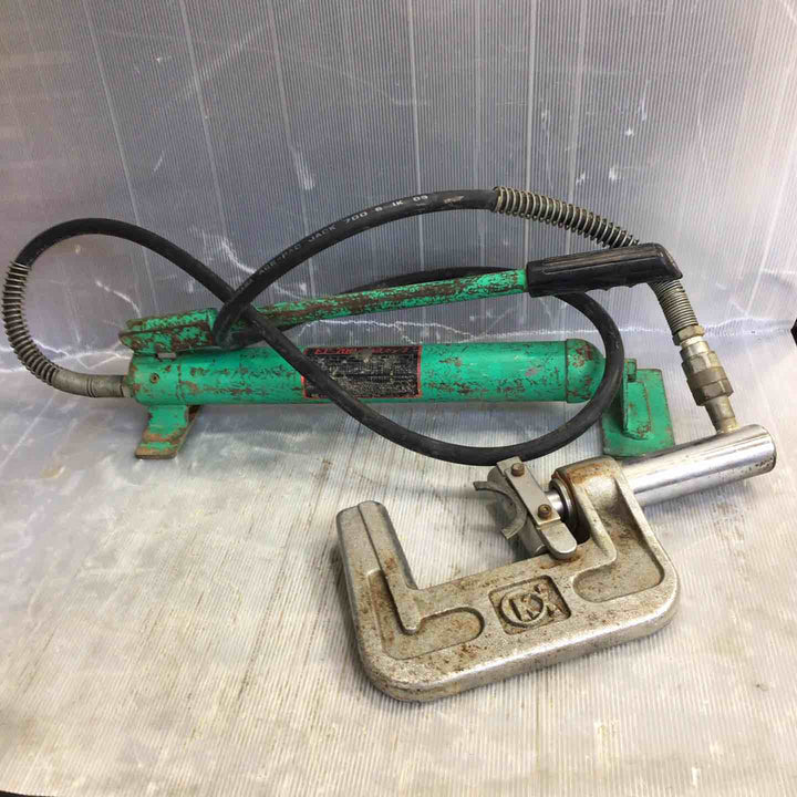 ◇亀倉精機 手動油圧式パイプ断水機 EP-700【草加店】