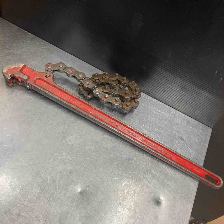 【中古品】 サンキ(SANKI) チェーンレンチ CT-2 3/4～6 パイプレンチ 【東大和店】