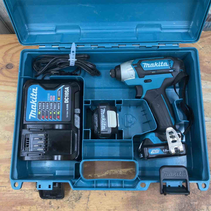 【中古品】★マキタ(makita) コードレスインパクトドライバー TD110DSHX 10.8V スライド式 フルセット【柏店】