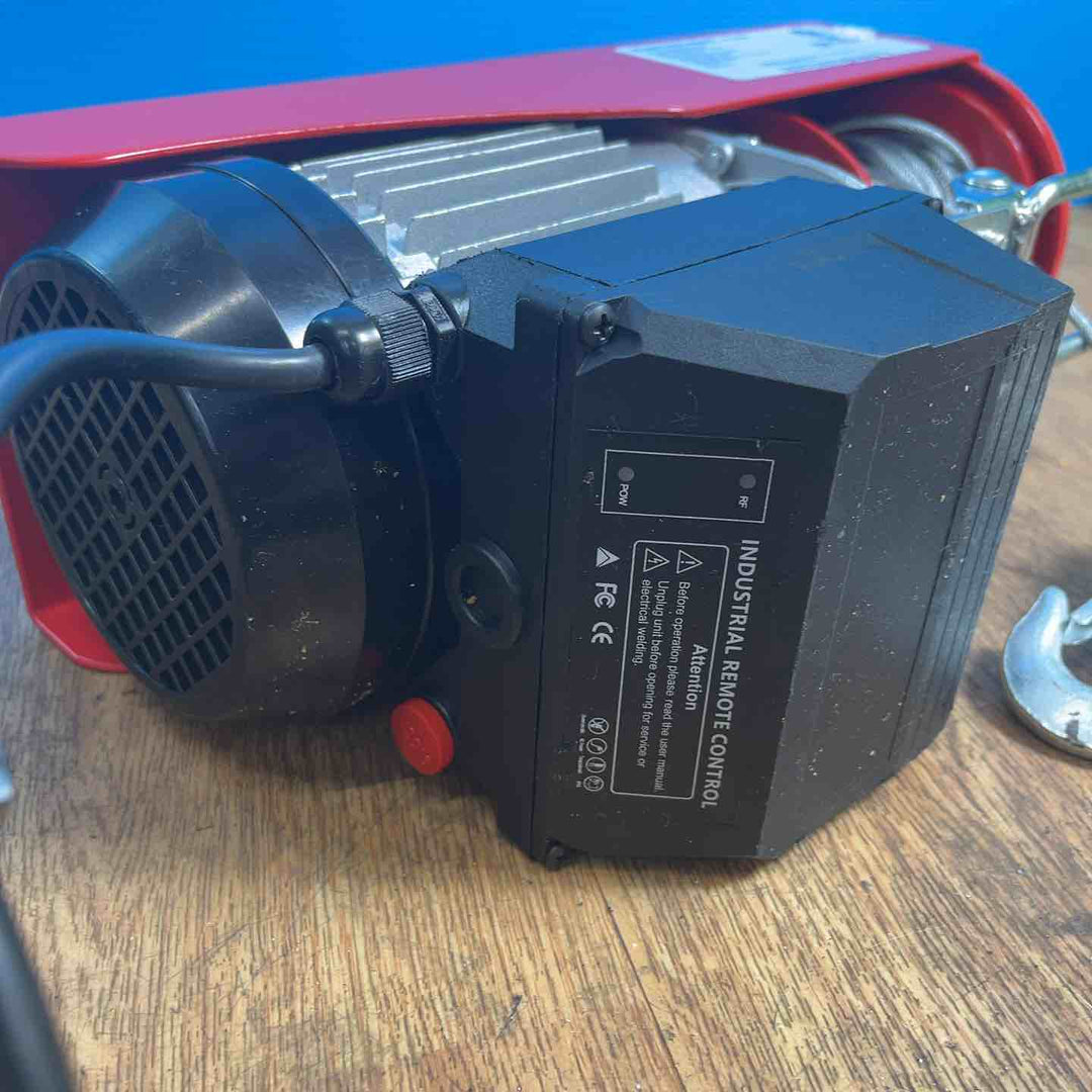 無線式電動ホイスト PA500B 最大500kg ワイヤレス リモコン ウィンチ メーカー不明【岩槻店】