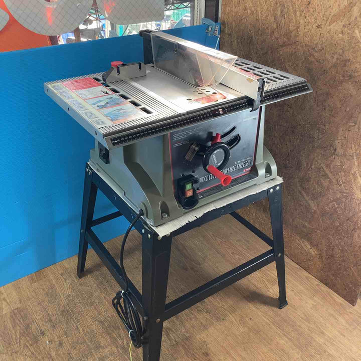 【店頭受取り限定】◇E-Value 木工用テーブルソー 255mm ETS-10KN【岩槻店】