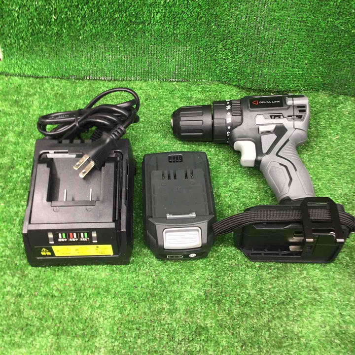 【未使用品】DELTA LiNK 18V充電式ブラシレス振動ドリル DR-180CZLiA【桶川店】