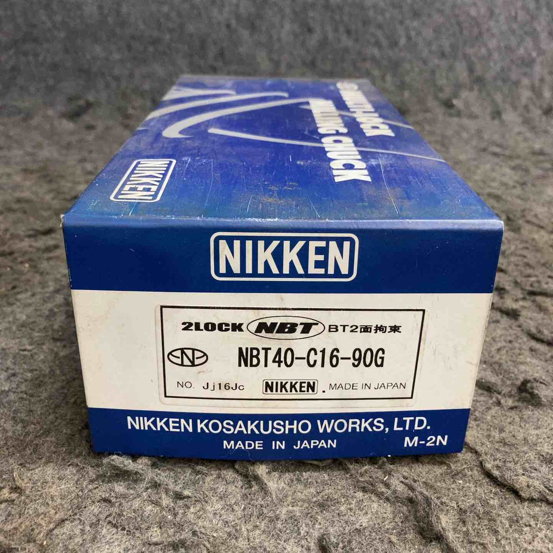 【中古美品】 日研工作所/NIKKEN 2LOCK 高速回転用ミーリングチャック NBT40-C16-90G 【鴻巣店】