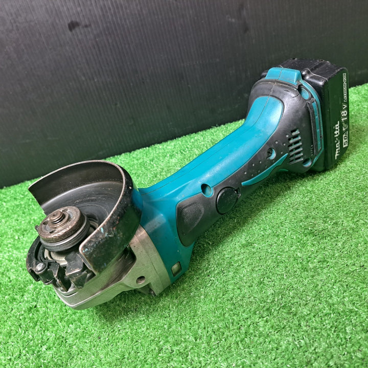 マキタ/makita 18V 100mm コードレスディスクグラインダ GA402DZ 18V5.0Ahバッテリー1個付【岩槻店】