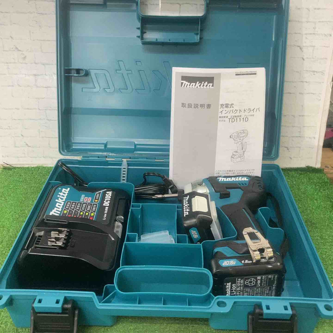 ★マキタ(makita) コードレスインパクトドライバー TD111DSHX【町田店】