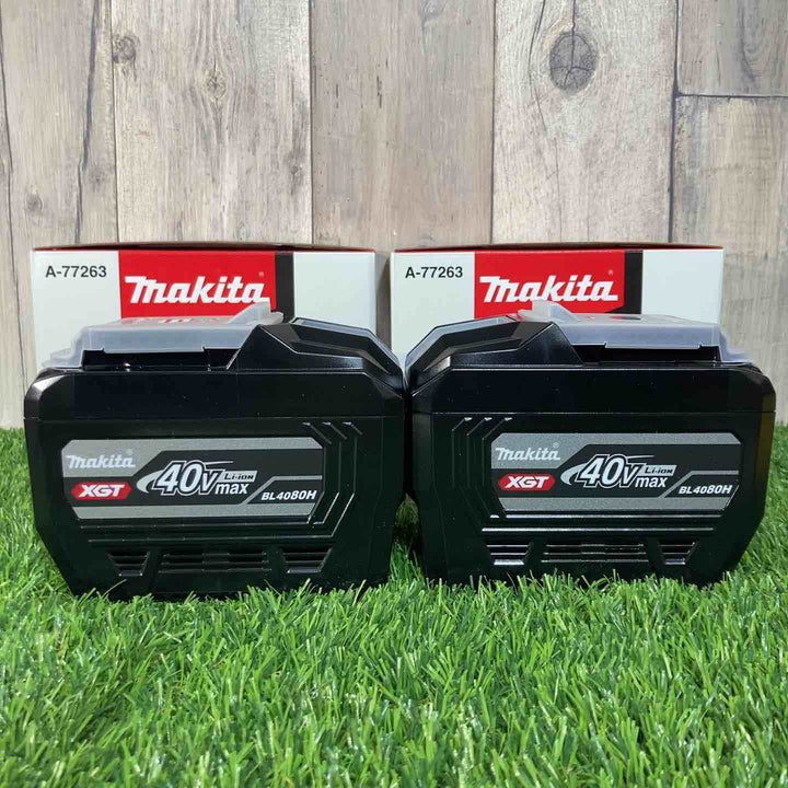 ◇マキタ(makita)リチウムイオンバッテリー 40Vmax/8.0Ah BL4080H 2個セット⑥【戸田店】