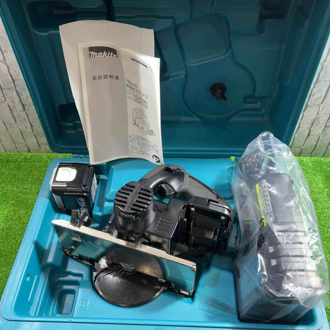 ★マキタ(makita) 14.4V コードレス丸のこ HS470DRGB【川口店】