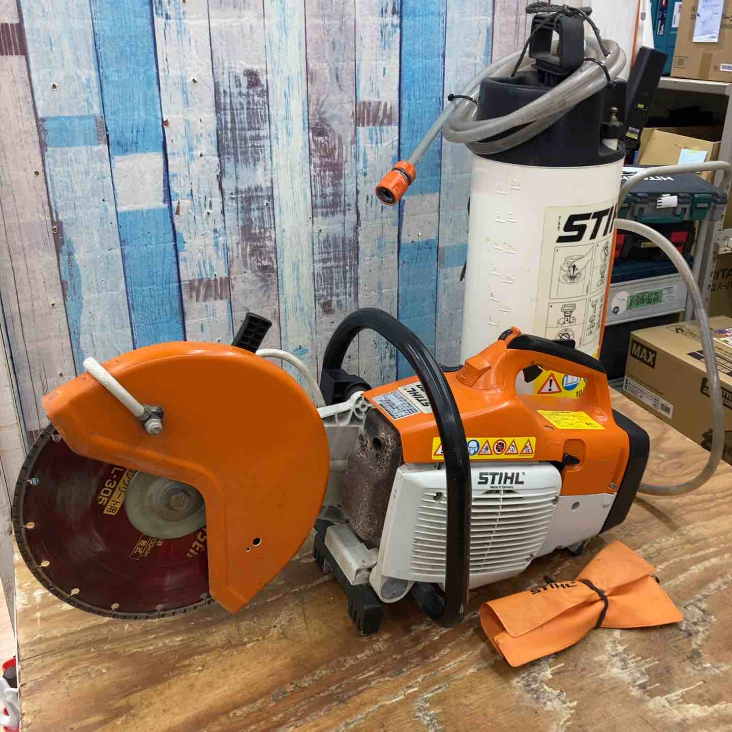 スチールエンジンカッター STIHL TS400 ▽STIHL(スチール) TS400 エンジンカッター【柏店】 – アクトツール