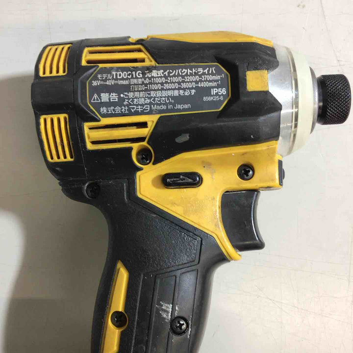 【中古品】★マキタ(makita) 40V コードレスインパクトドライバー TD001GDXFY 【戸田店】