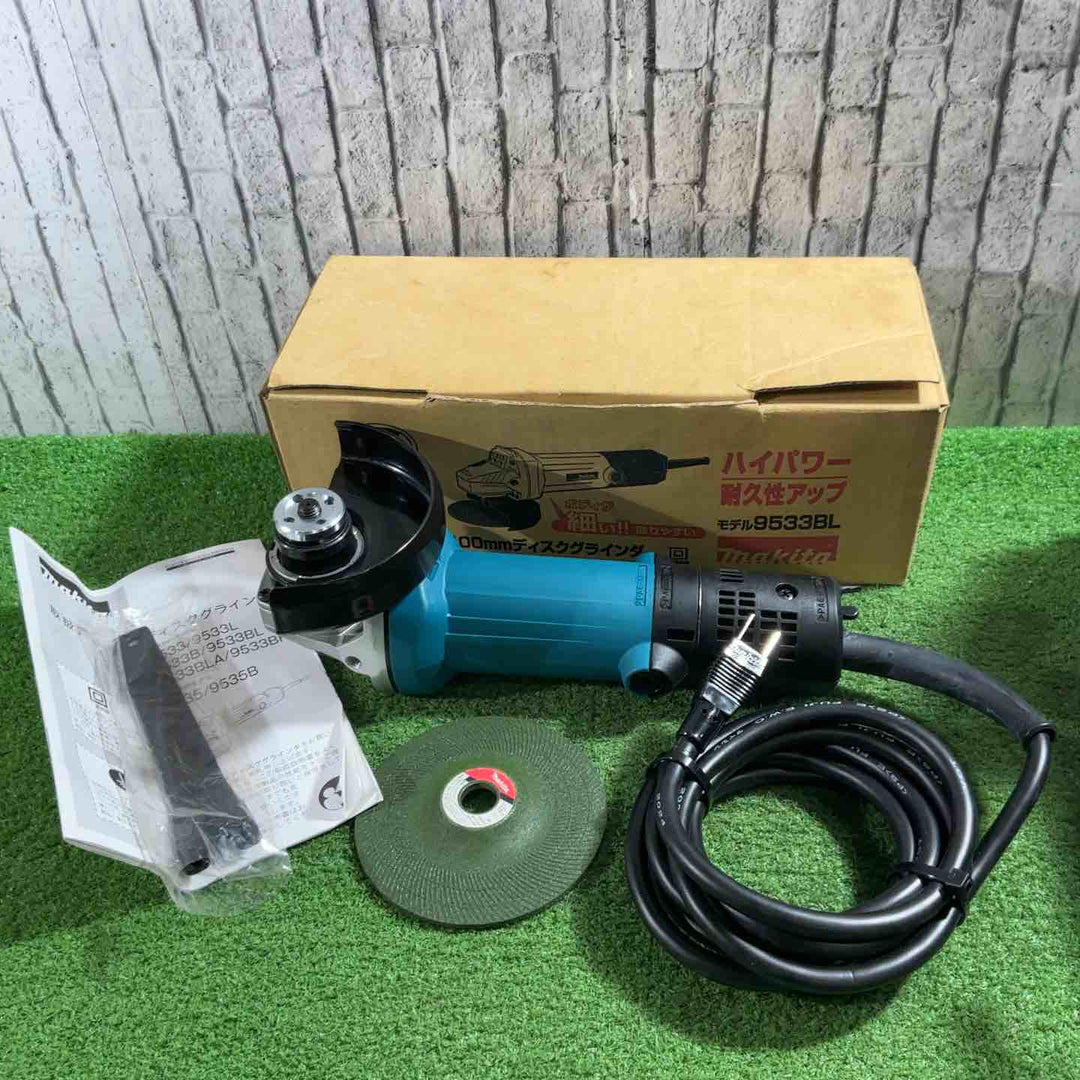 ☆マキタ(makita) 100mmディスクグラインダ 9533BL 動作確認済【川口店】