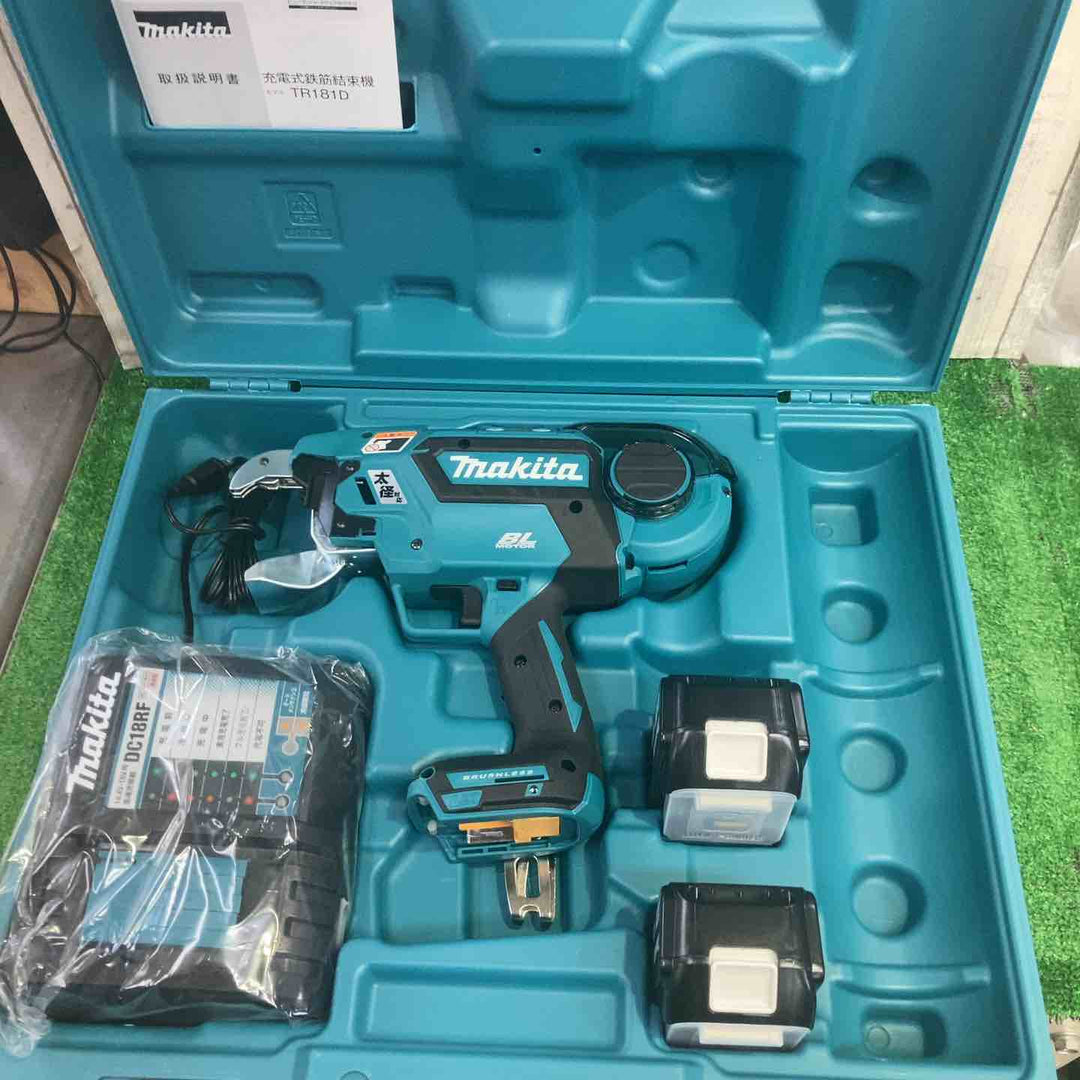 ★マキタ(makita) コードレス鉄筋結束機 リバータイア TR181DRGX【町田店】