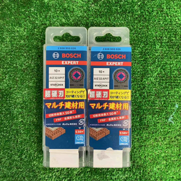 ボッシュ(BOSCH) マルチツールブレードスターロック AIZ32APIT/10 10本入り 2個セット【町田店】