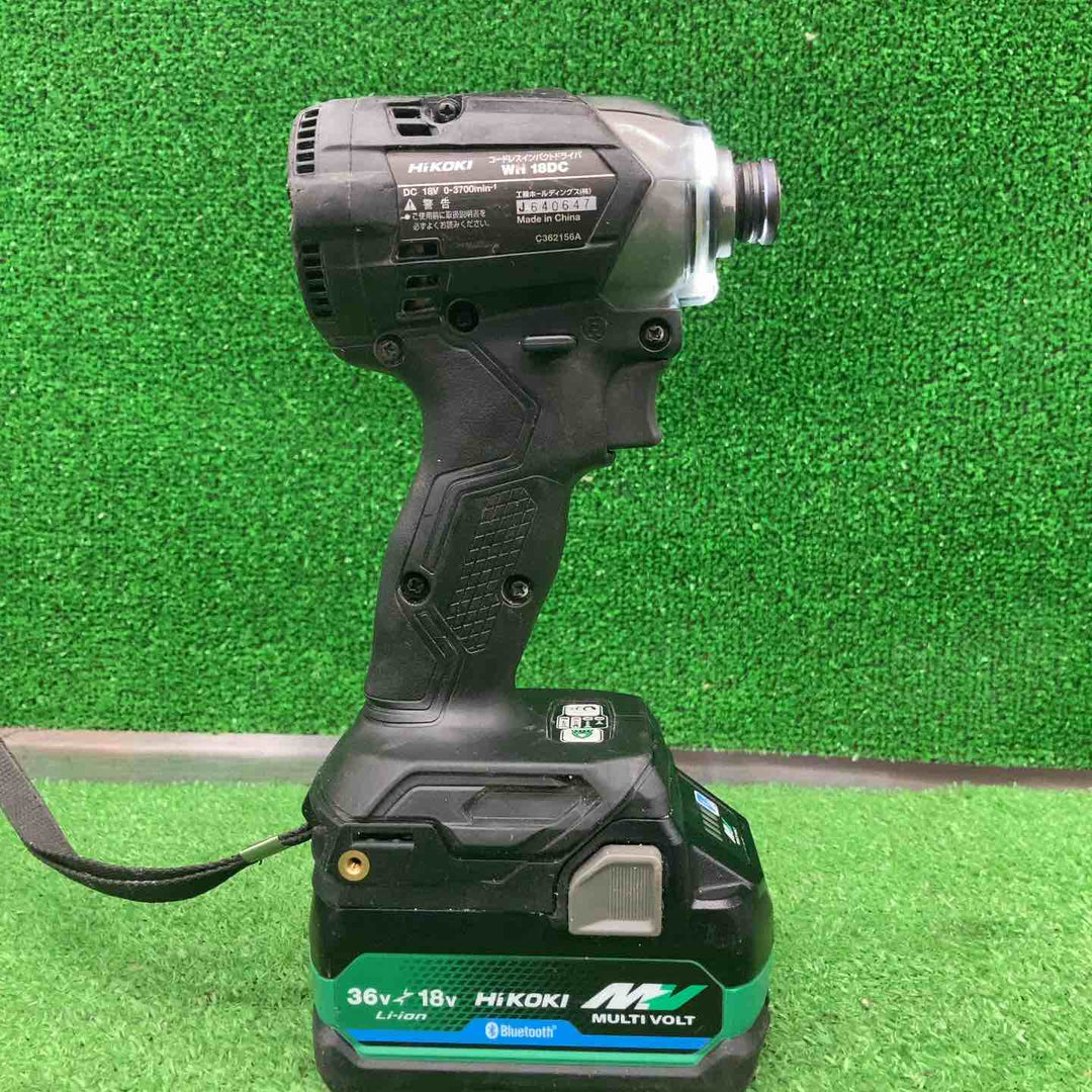 ハイコーキ(HIKOKI ※旧:日立工機) コードレスインパクトドライバー WH18DC(2XPBZ)【桶川店】