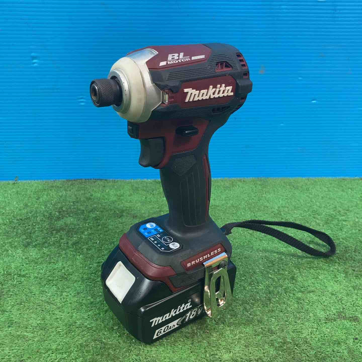 ★マキタ(makita) コードレスインパクトドライバー TD171DGXAR ◇18V6.0Ah×2個付き【岩槻店】