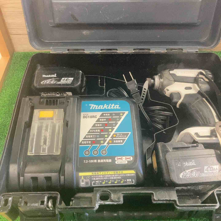 ★マキタ(makita) コードレスインパクトドライバー TD136DRFXW【町田店】