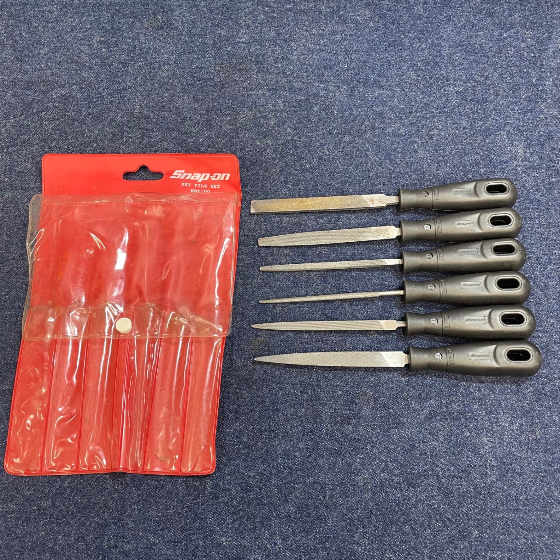 Snap-on/スナップオン やすり 5本セット HBF100 袋付き 【八潮店