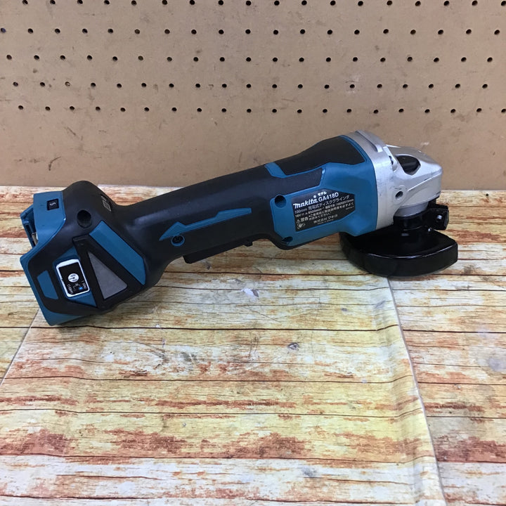 ★マキタ(makita) 100mmコードレスディスクグラインダ GA418DZ【川崎店】