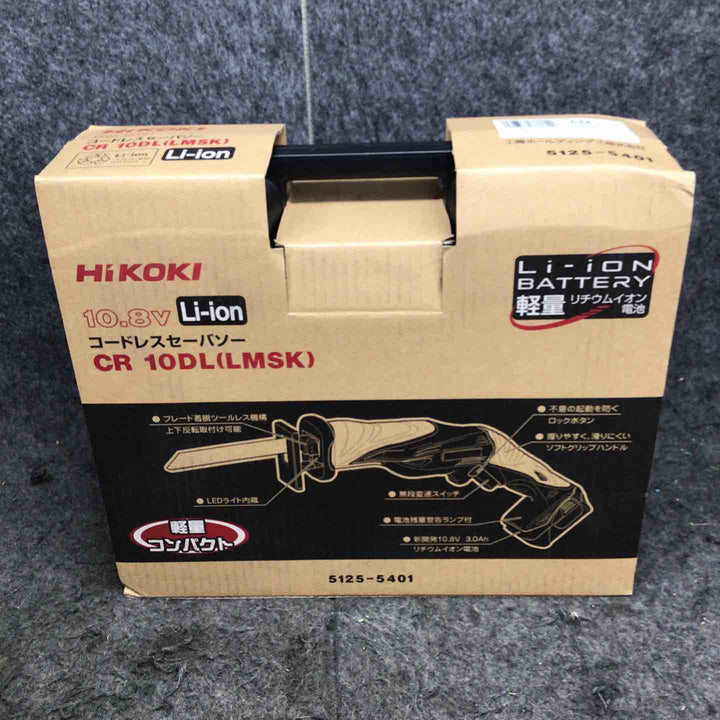 ★ハイコーキ(HIKOKI) コードレスレシプロソー CR10DL(LMSK)【鴻巣店】