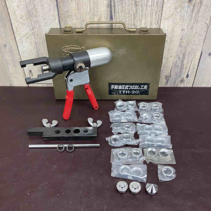 【中古品】 ロブスター/ロブテックス(LOBSTER/LOBTEX) エビ印 手動油圧式つば出し工具 TTH20 【東大和店】