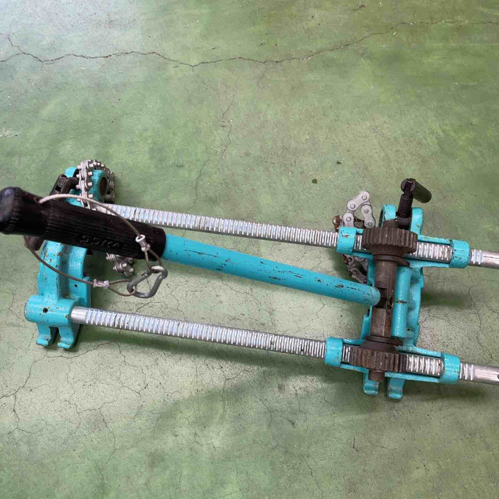 【※備考欄必読】松阪鉄工所 MCC 塩ビ管挿入機 150 PIS-150【桶川店】