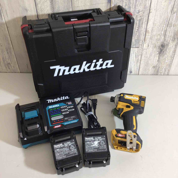 ★マキタ(makita) コードレスインパクトドライバー TD001GDXFY【戸田店】