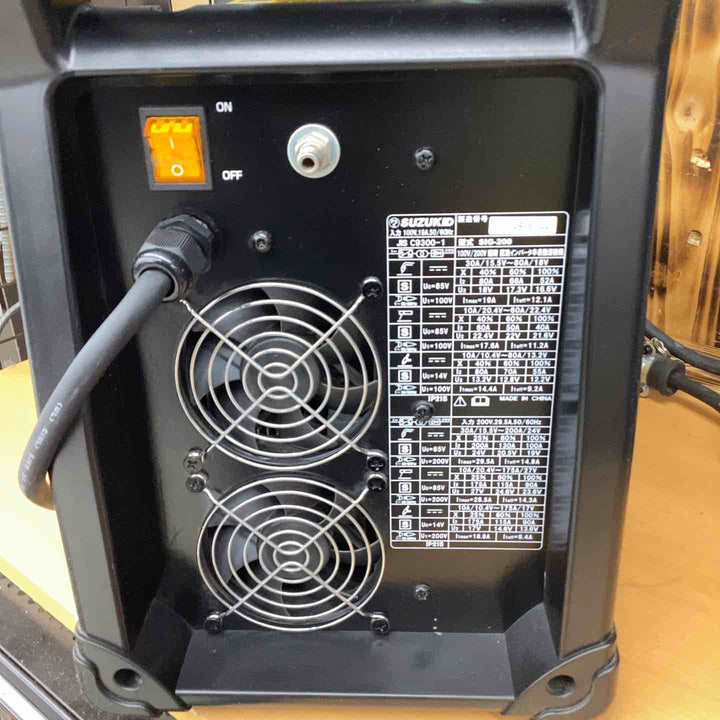 SUZUKID 溶接機 アイミーゴ200 100V/200V兼用 直流インバータ― 半自動 MIG MAG 手棒 ノンガス ガス SIG-200【越谷店】