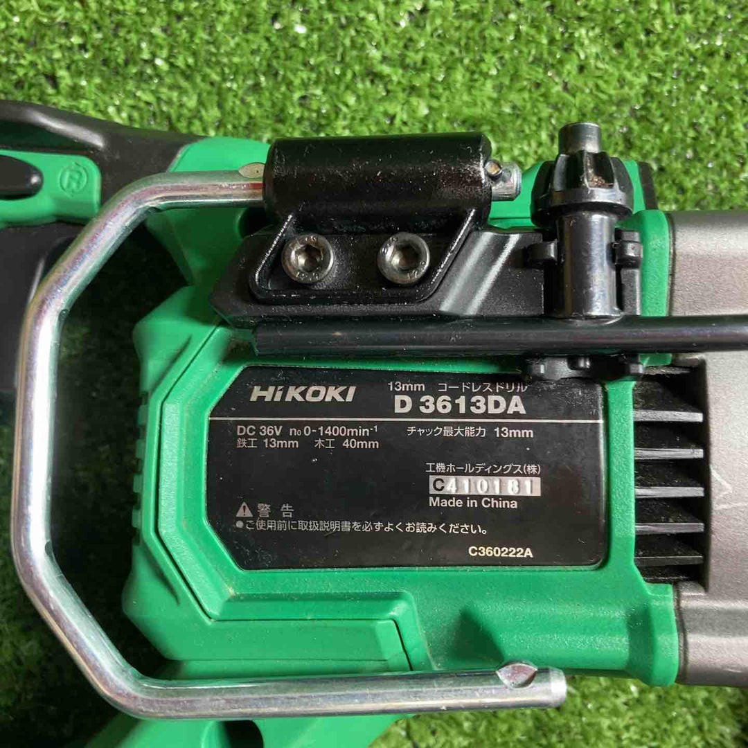 ◇ハイコーキ(HIKOKI ※旧:日立工機) コードレスドリル D3613DA(NN)【川崎店】