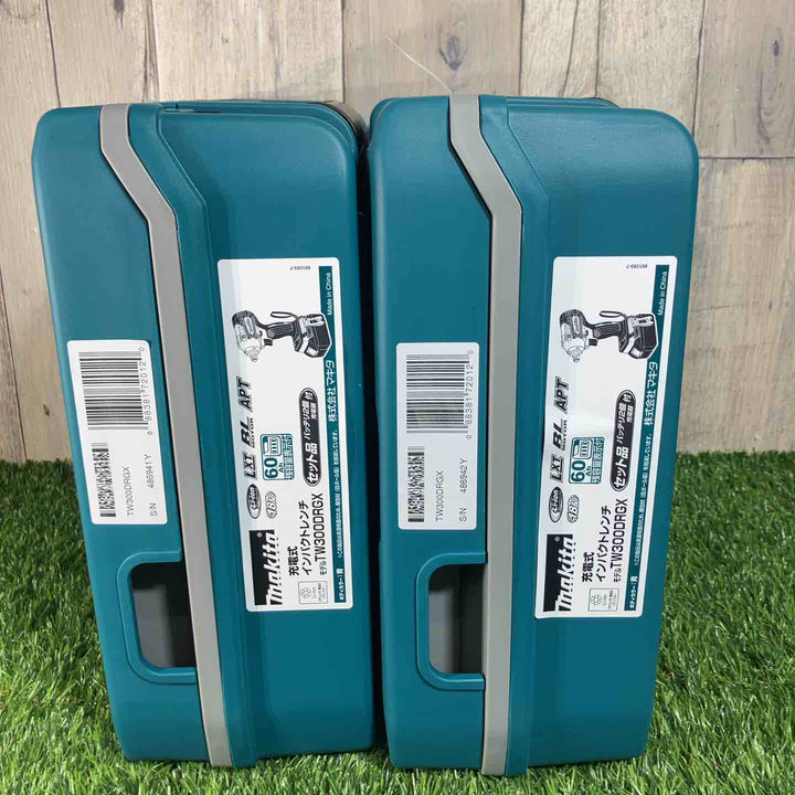 ◇マキタ(makita) コードレスインパクトレンチ TW300DRGX 2台セット 純正バッテリ付【戸田店】