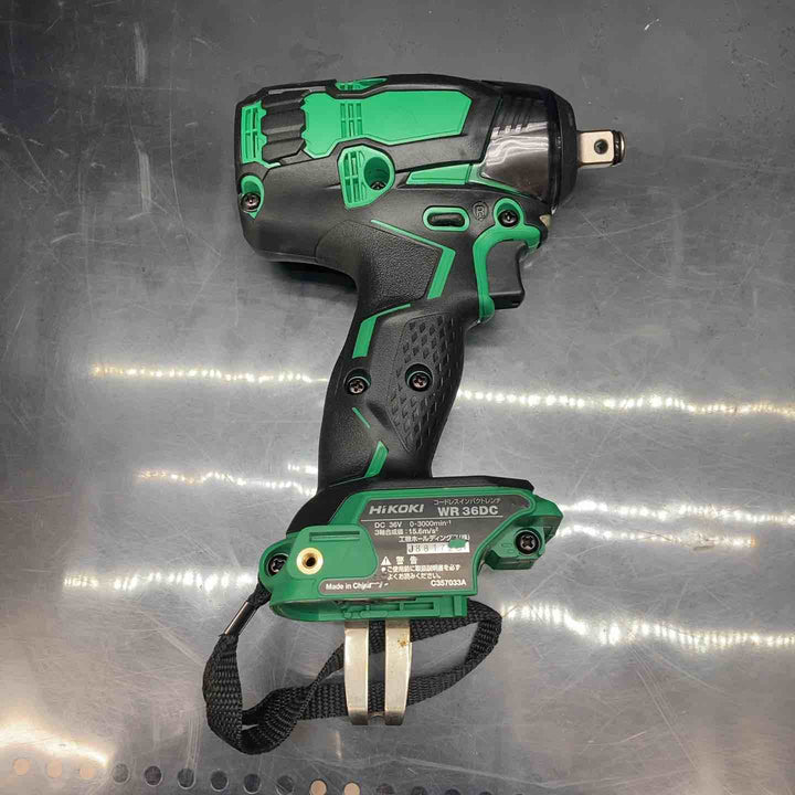 【美品】★ハイコーキ(HIKOKI ※旧:日立工機) コードレスインパクトレンチ WR36DC(NN)【川越店】