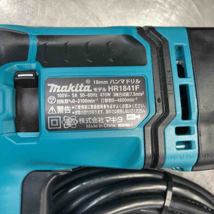 【中古美品】 マキタ(makita) 19mm ハンマドリル HR1841F 【東大和店】