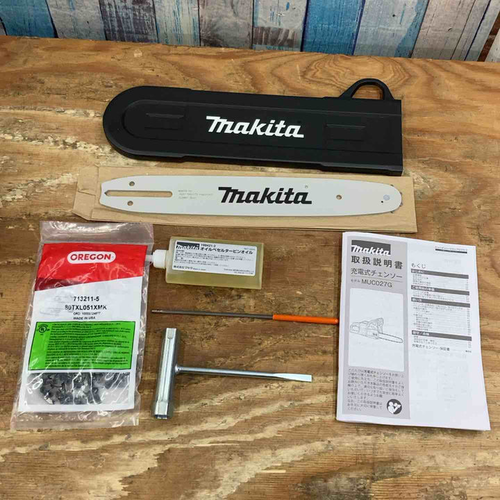 ★マキタ(makita) 300㎜充電式チェンソー MUC027GZR1 本体のみ【柏店】