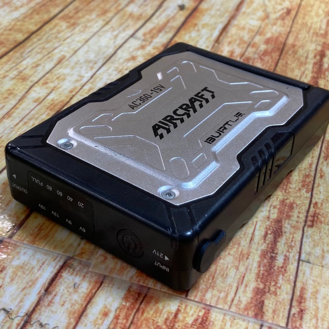 〇バートル (BURTLE) エアークラフト 19Vリチウムイオンバッテリー ブラック AC360 35 F AC360-19V  空調服用【川崎店】