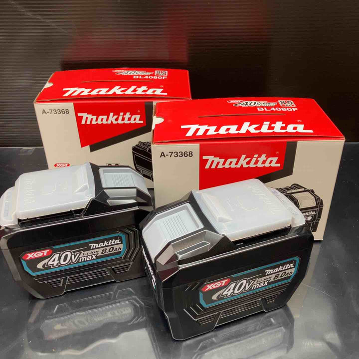 マキタ(makita) リチウムイオンバッテリー 40Vmax/8.0Ah BL4080F２個セット【川越店】