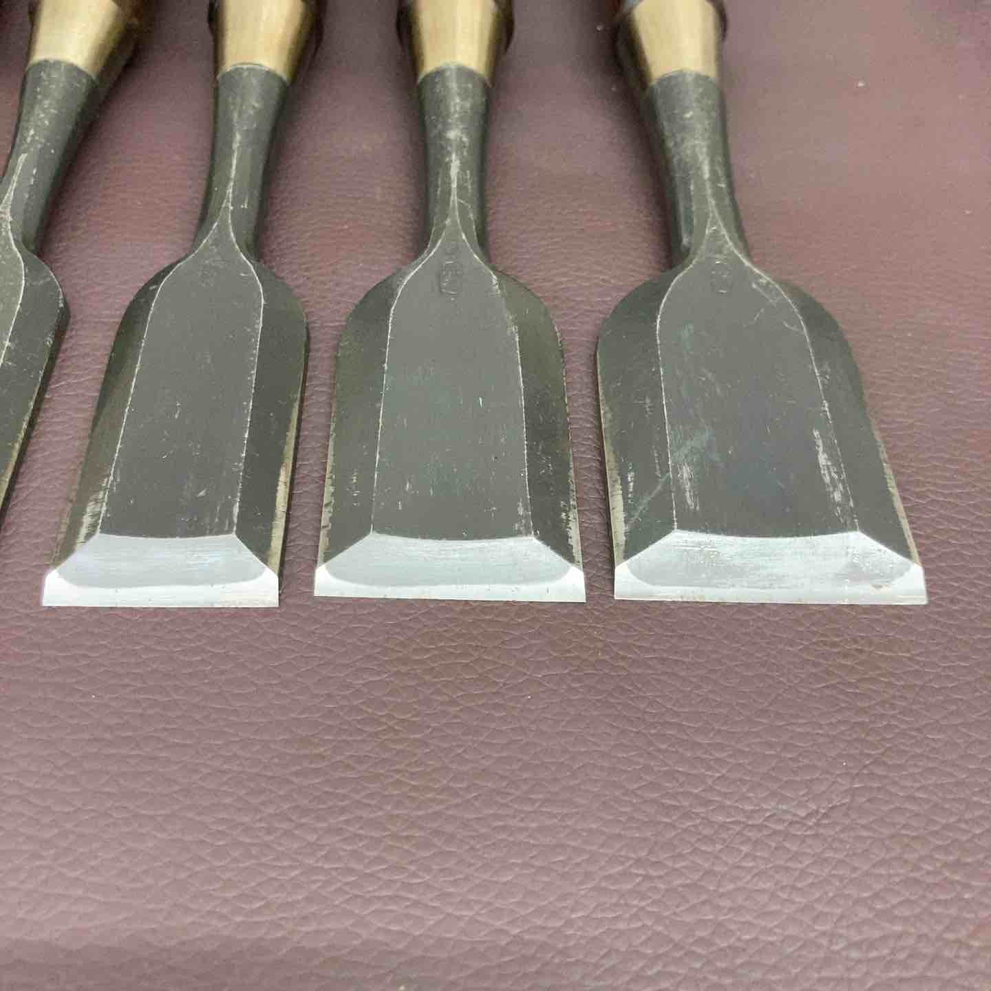 中古美品】 長運 鑿 10本組 未使用長期保管品 のみ かんな 鑿・鉋