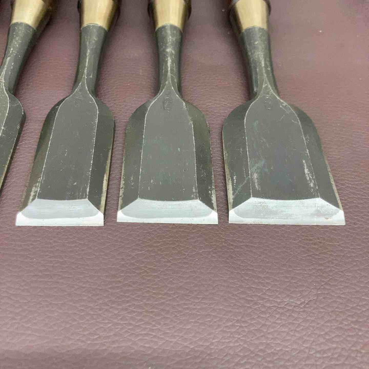 【中古美品】 長運 鑿 10本組 未使用長期保管品 のみ かんな 鑿・鉋・大工道具 鋸 和工具 骨董品 【東大和店】
