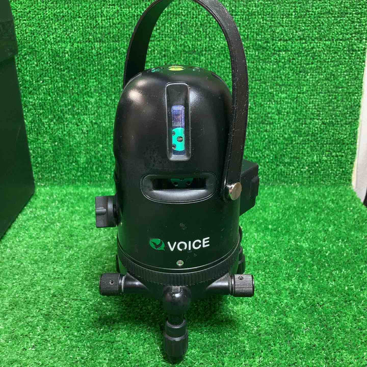 ◇VOICE レーザー墨出し器 5ライン(矩十字・横) グリーンレーザー Model-G5【川崎店】