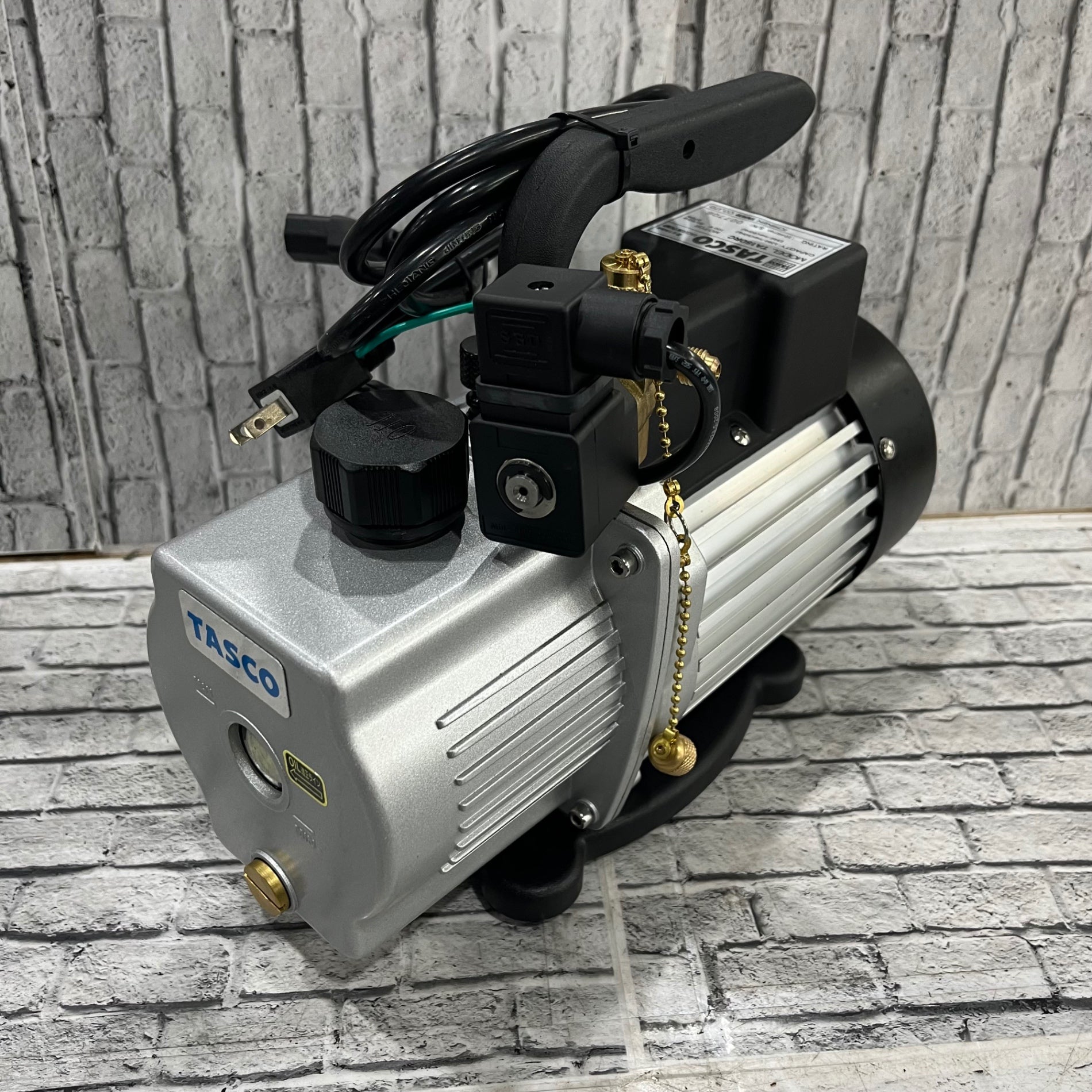 美品】〇タスコ(TASCO) 真空ポンプ TA150RC ゲージマニホールドセット