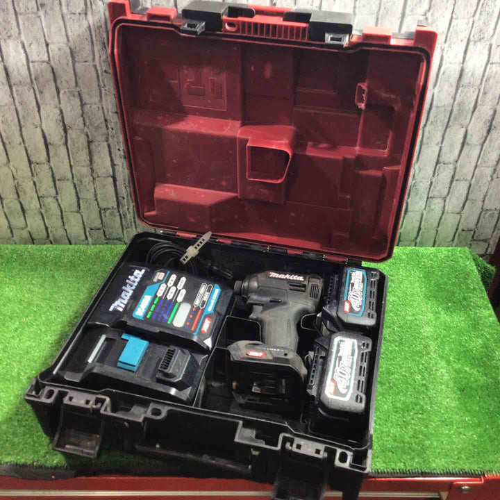★マキタ(makita) コードレスインパクトドライバー TD002GRDXB 40V 動作確認済み【川口店】