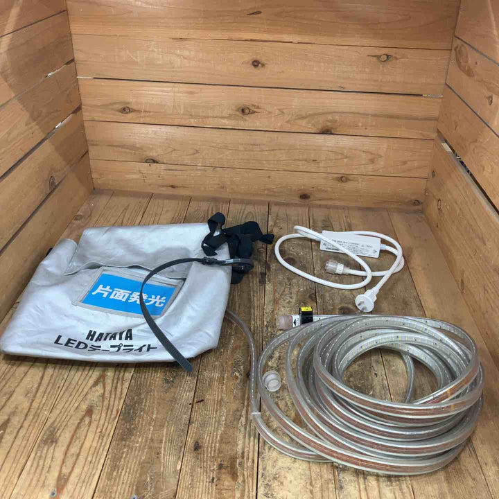 ◇ハタヤ(HATAYA) LEDテープライト 10m セット 片面発光タイプ LTP-10S 屋外用防雨型【所沢店】