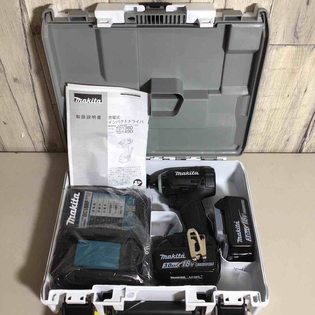 ★マキタ(makita) コードレスインパクトドライバー TD149DRFXB【戸田店】