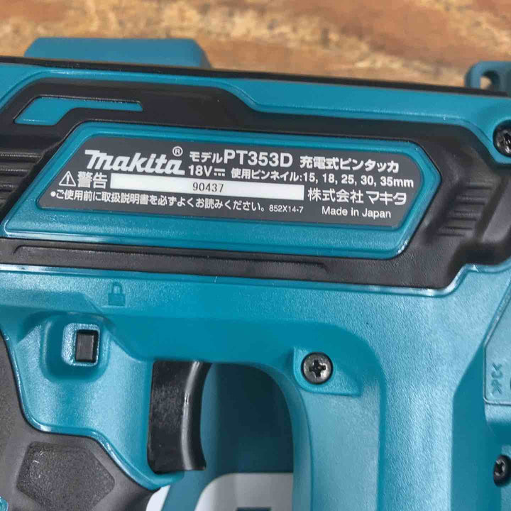 ★マキタ(makita) コードレスピンネイラ PT353DZK【柏店】