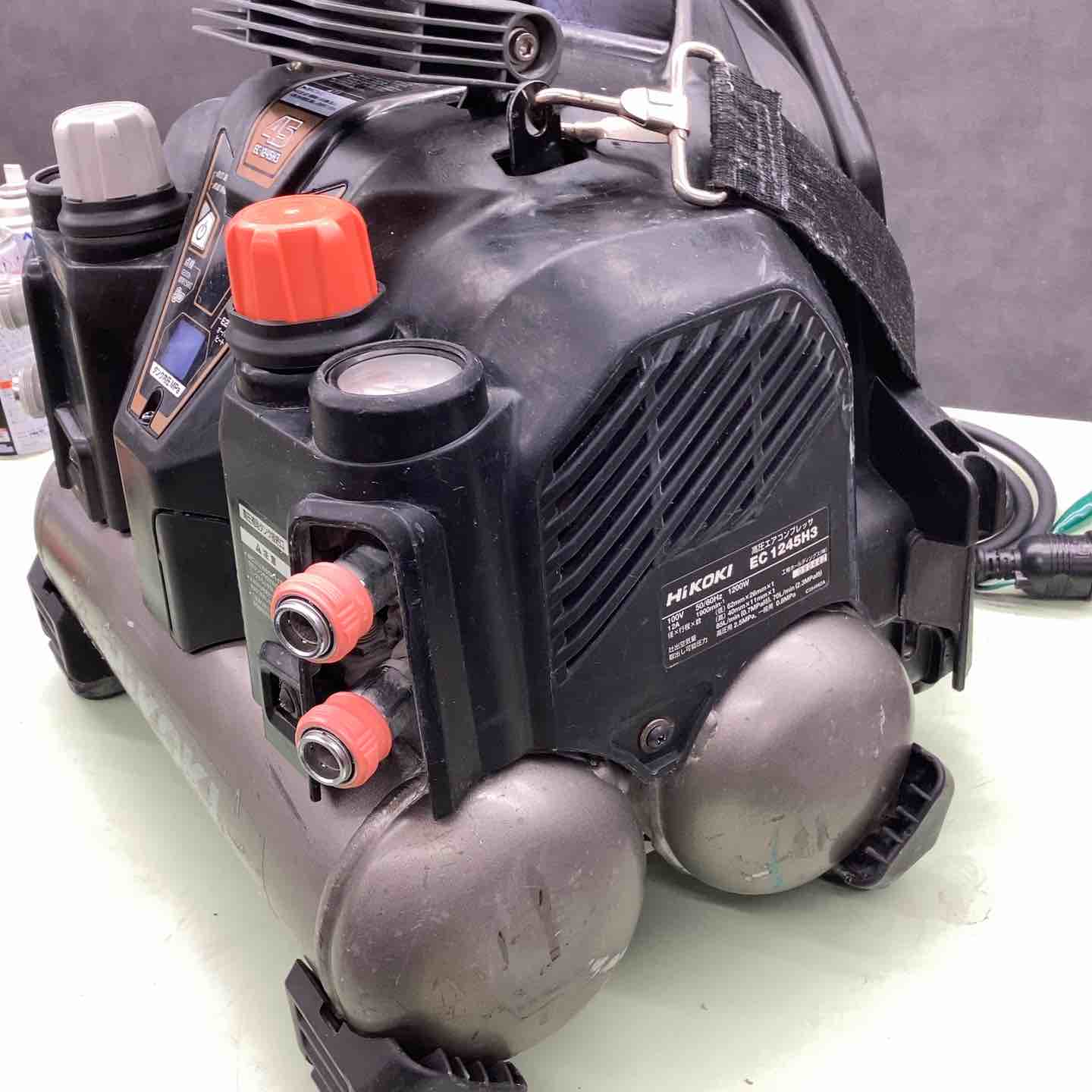 ☆ハイコーキ(HIKOKI ※旧:日立工機) 高圧エアコンプレッサ EC1245H3