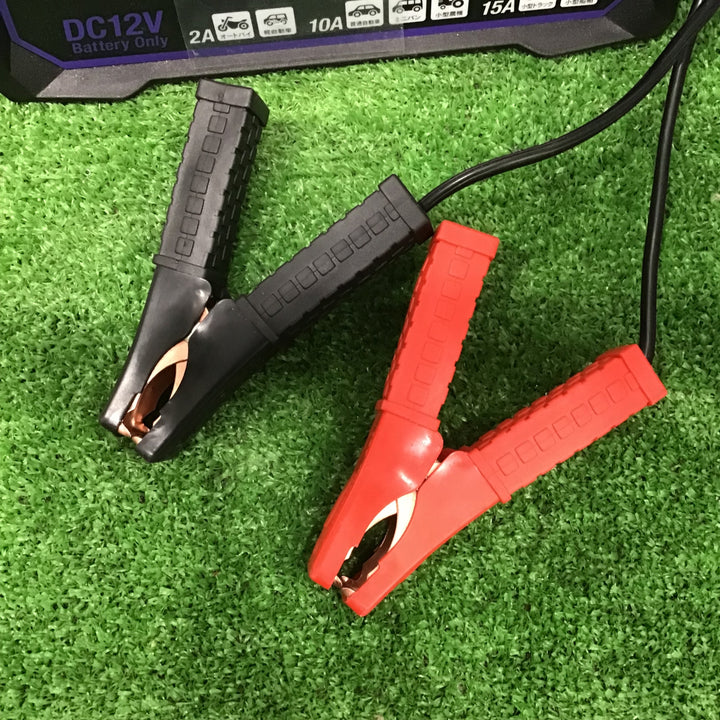 メルテックプラス 全自動パルスバッテリー充電器 (バイク~ミニバン・小型トラック・小型船舶) 12V専用 定格15A バッテリー診断機能付 維持充電(トリクル充電)方式 AGM/ISS車充電可能 長期保証3年 Meltec MP-220【草加店】