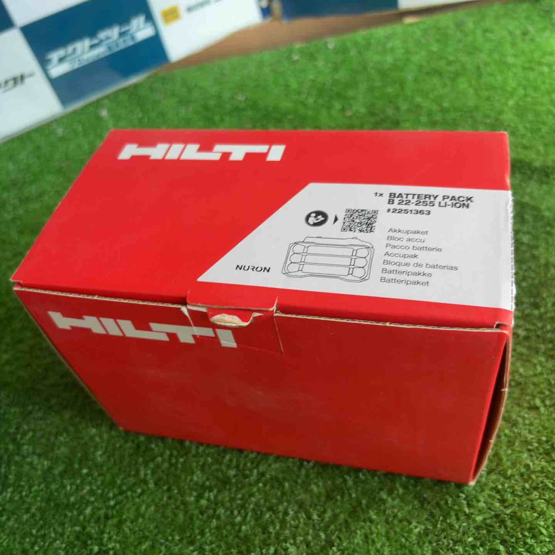 HILTI ヒルティ バッテリー B 22-225 #2251363【草加店】