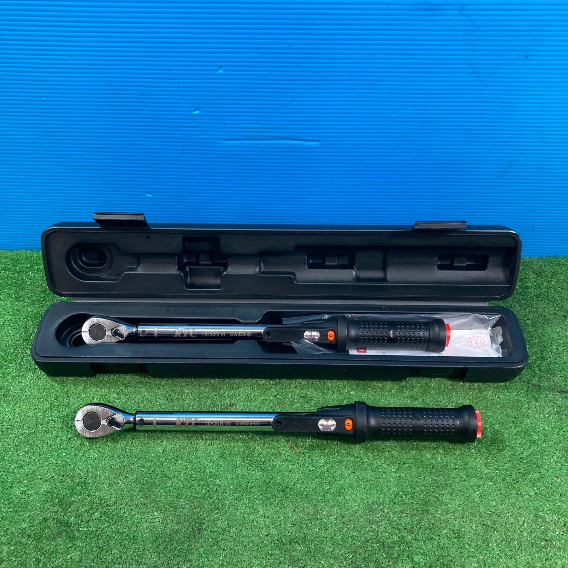 中古品】◇KTC ケーティーシー 9.5Sq プレセット型トルクレンチ 10