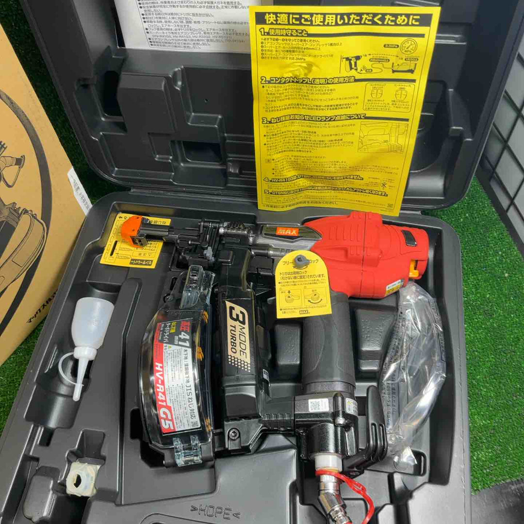 マックス(MAX) 高圧エアネジ打ち機 HV-R41G5-R【藤沢店】