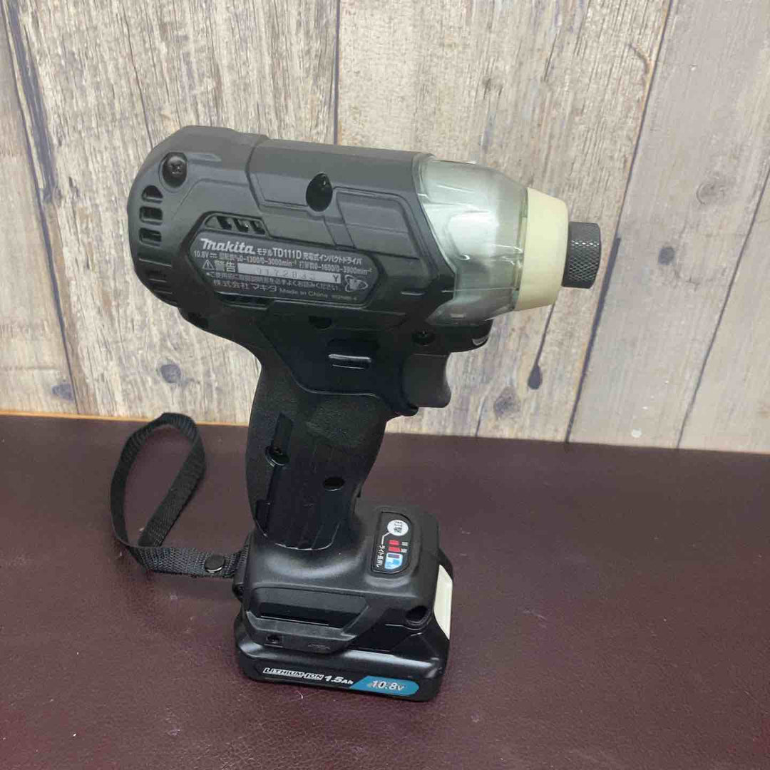 【中古品】 マキタ(makita) 10.8V コードレスインパクトドライバー TD111DSHXB セット品 【東大和店】