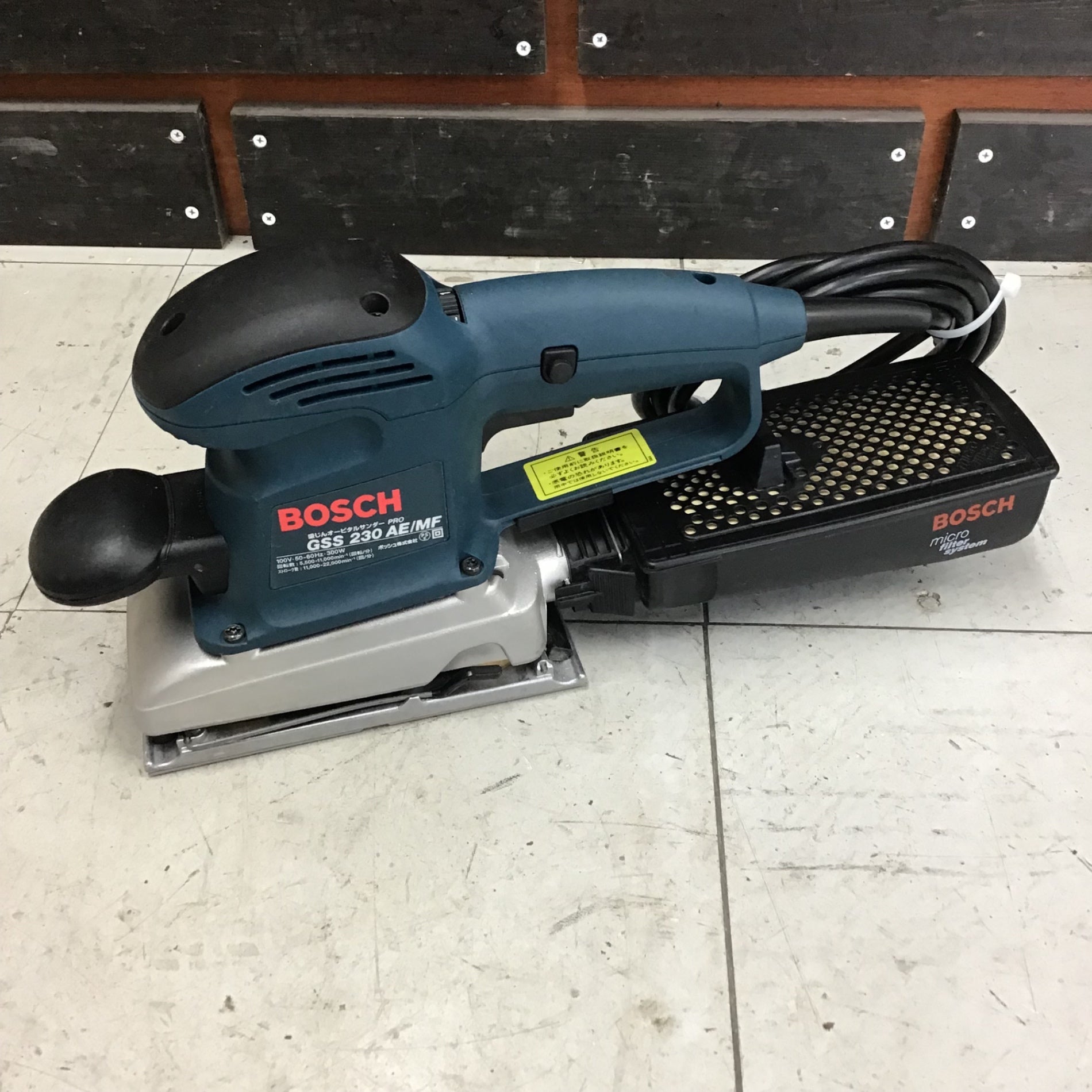 中古品】 ボッシュ/BOSCH 吸塵オービタルサンダー・GSS230AE 【鴻巣店】 – アクトツールオンラインショップ