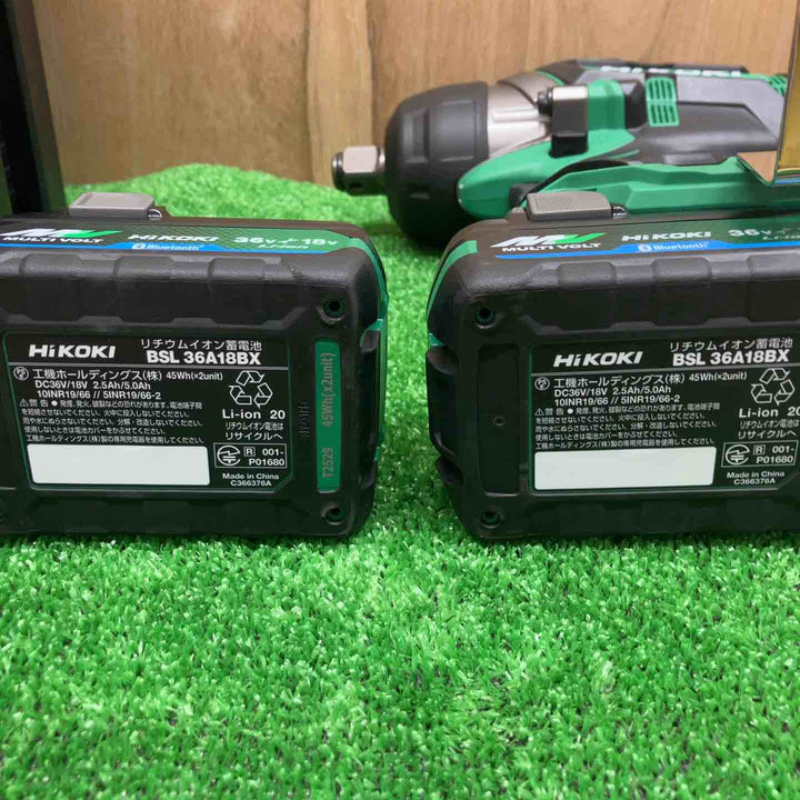 ★ハイコーキ(HIKOKI ※旧:日立工機) コードレスインパクトレンチ WR36DF(2XPSZ)【川越店】