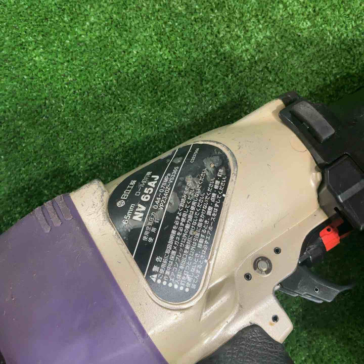 ★ハイコーキ(HIKOKI ※旧:日立工機) 常圧エア釘打ち機 NV65AJ【草加店】